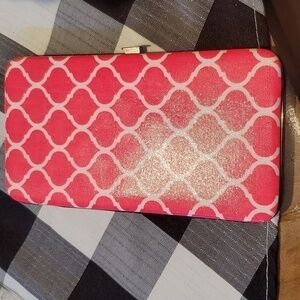 🐻     Brownlow Pink Wallet Clutch